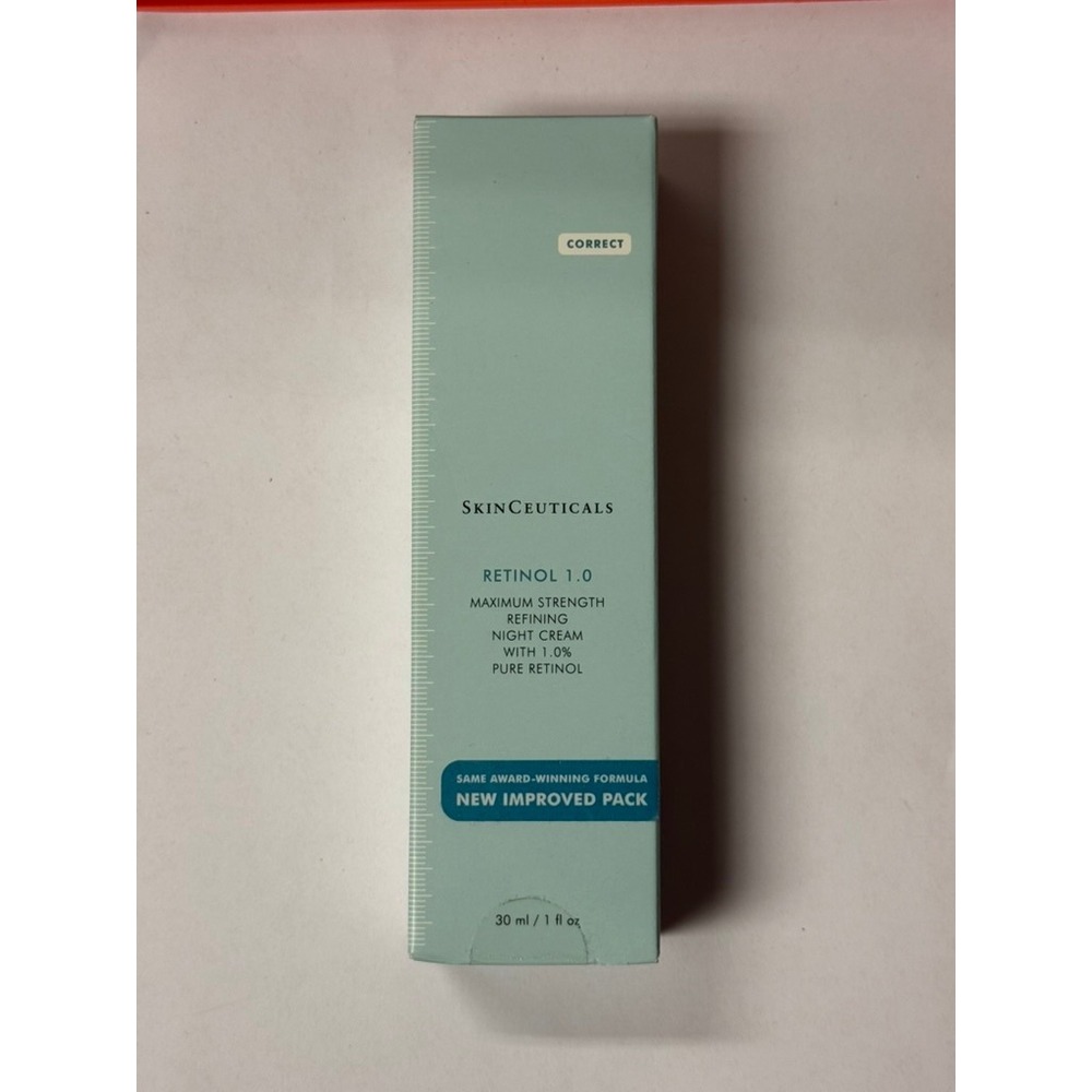 SkinCeuticals Retinol 1.0 Maximum Strength Refining Night Cream 30ml 1 fl oz NEW